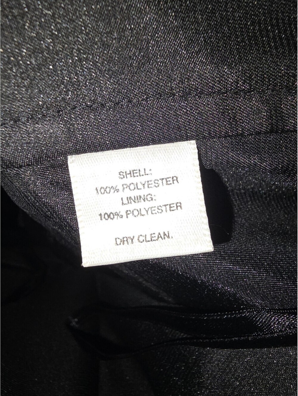 White House Black Market Size 8 Strapless Black Strapless Chiffon Party Formal - Picture 6 of 6